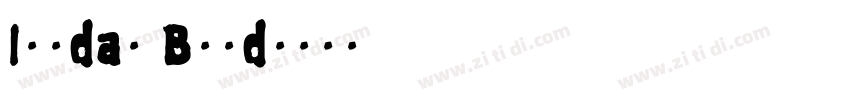 Inndam Bold字体转换